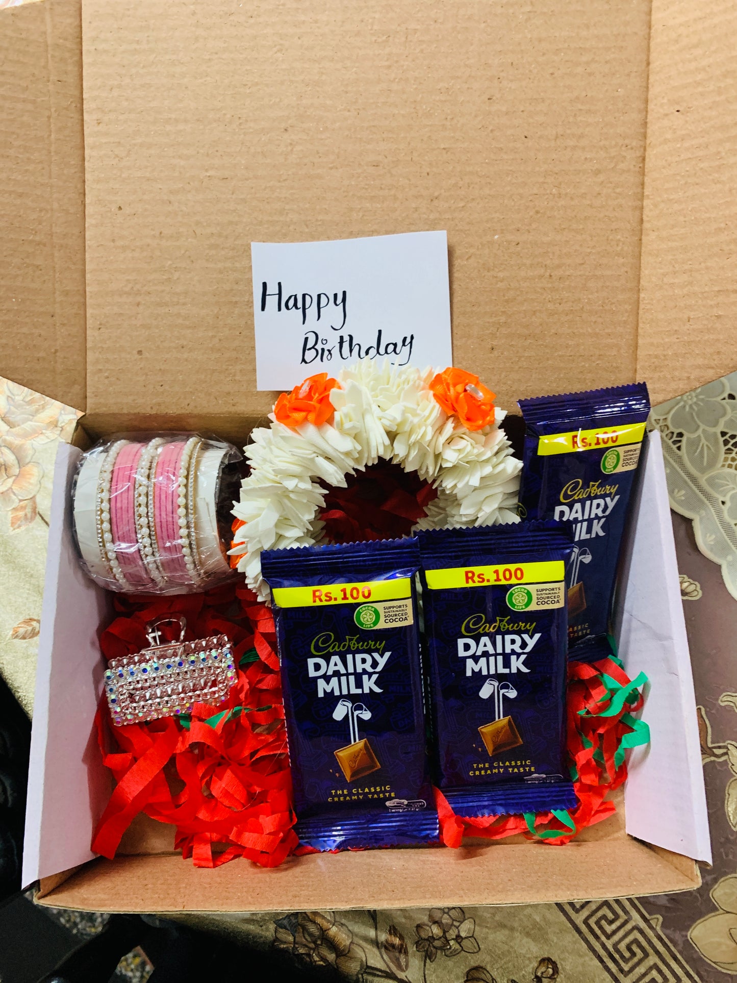 Birthday gift box