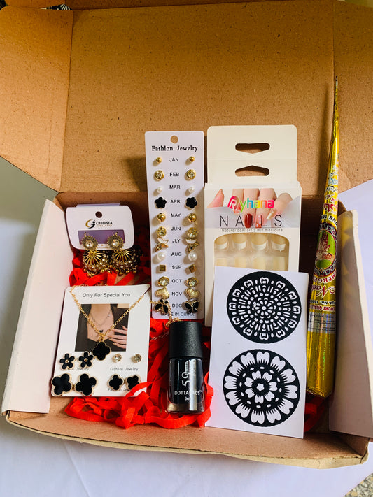 Black theme Gift box