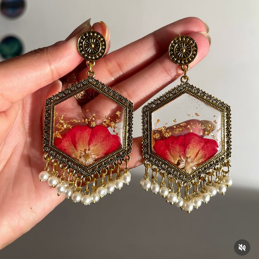 Resin jhumkay